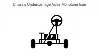 Chassis Undercarriage Axles Monotone Icon In Powerpoint Pptx Png And Editable Eps Format