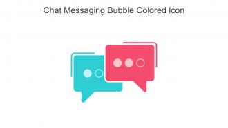 Chat Messaging Bubble Colored Icon In Powerpoint Pptx Png And Editable Eps Format
