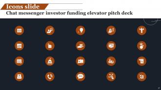 Chat Messenger Investor Funding Elevator Pitch Deck Ppt Template Slides Professionally