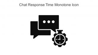 Chat Response Time Monotone Icon In Powerpoint Pptx Png And Editable Eps Format