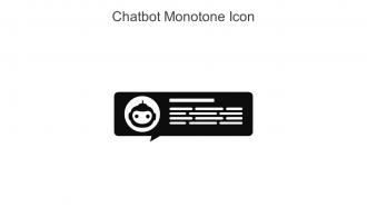 Chatbot Monotone Icon In Powerpoint Pptx Png And Editable Eps Format