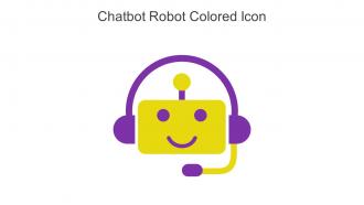 Chatbot Robot Colored Icon In Powerpoint Pptx Png And Editable Eps Format