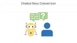 Chatbot Story Colored Icon In Powerpoint Pptx Png And Editable Eps Format
