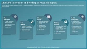 Chatbot Using Gpt 3 Chatgpt In Creation And Writing Of Research Papers