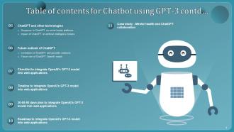 Chatbot Using GPT 3 Powerpoint Presentation Slides Interactive Slides