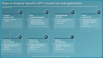 Chatbot Using Gpt 3 Steps To Integrate Openais Gpt 3 Model Into Web Applications