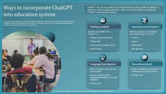 Chatbot Using Gpt 3 Ways To Incorporate Chatgpt Into Education System