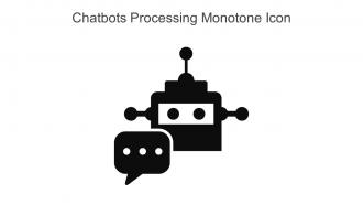 Chatbots Processing Monotone Icon In Powerpoint Pptx Png And Editable Eps Format
