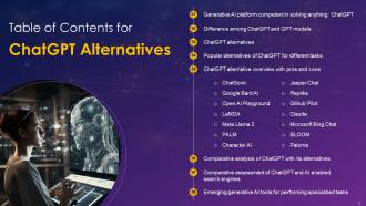 ChatGPT Alternatives Powerpoint Ppt Template Bundles ChatGPT MM Pre-designed Colorful