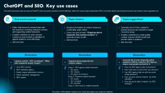 Chatgpt And Seo Key Use Cases Ai Powered Marketing How To Achieve Better AI SS