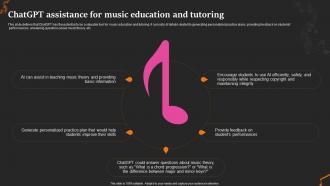 Chatgpt Education And Revolutionize The Music Industry With Chatgpt ChatGPT SS