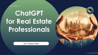 Chatgpt For Real Estate Professionals Chatgpt CD V