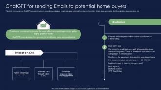 Chatgpt For Sending Emails To Potential Home Buyers Chatgpt For Real Estate Chatgpt SS V
