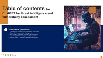 ChatGPT For Threat Intelligence And Vulnerability Assessment AI CD V Researched Idea