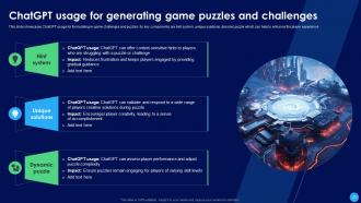 ChatGPT In Gaming Industry Revamping Player Experience ChatGPT CD Adaptable Designed