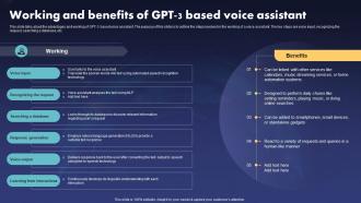 Chatgpt IT Working And Benefits Of Gpt 3 Based Voice Assistant