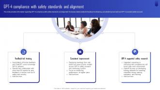 ChatGPT Next Generation AI GPT 4 Compliance With Safety Standards And Alignment ChatGPT SS V