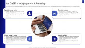 ChatGPT Next Generation AI How ChatGPT Is Revamping Current NLP Technology ChatGPT SS V