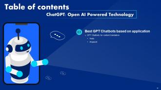 ChatGPT Open AI Powered Technology ChatGPT CD V Researched Good