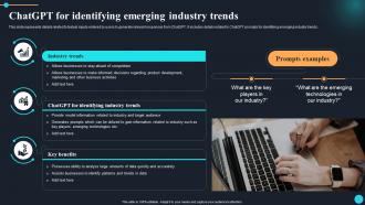 ChatGPT Overview Of Implications ChatGPT For Identifying Emerging Industry Trends ChatGPT SS