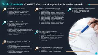 ChatGPT Overview Of Implications In Market Research ChatGPT CD Appealing Image