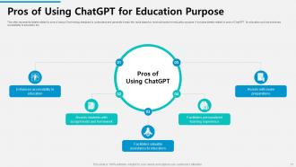 ChatGPT Reshaping Education Sector Powerpoint Ppt Template Bundles ChatGPT MM Researched Professional