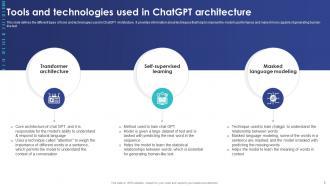 ChatGPT Revolutionizing Architecture Powerpoint Ppt Template Bundles ChatGPT MM Editable Visual