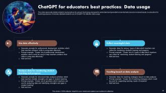 ChatGPT Revolutionizing The Education Sector Powerpoint Presentation Slides ChatGPT CD Graphical Idea