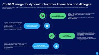 ChatGPT Usage For Dynamic ChatGPT In Gaming Industry Revamping ChatGPT SS