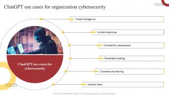 ChatGPT Use Cases For Organization How ChatGPT Is Revolutionizing Cybersecurity ChatGPT SS