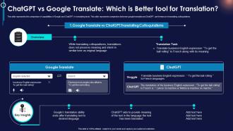 Chatgpt Vs Google Translate Which Is Chatgpt Revolutionizing Translation Industry ChatGPT SS
