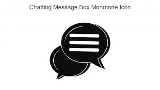 Chatting Message Box Monotone Icon In Powerpoint Pptx Png And Editable Eps Format