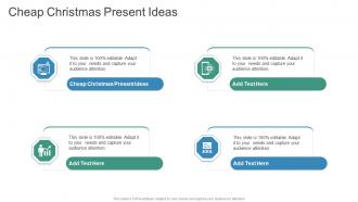 Cheap Christmas Present Ideas In Powerpoint And Google Slides Cpb