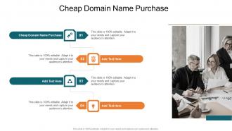 Cheap Domain Name Purchase In Powerpoint And Google Slides Cpb