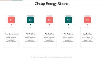 Cheap Energy Stocks In Powerpoint And Google Slides Cpb