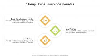 Cheap Home Insurance Benefits In Powerpoint And Google Slides Cpb