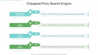 Cheapest Price Search Engine In Powerpoint And Google Slides Cpb