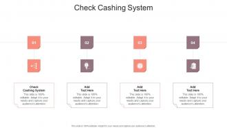 Check Cashing System In Powerpoint And Google Slides Cpb