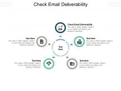 Check email deliverability ppt powerpoint presentation show master slide cpb