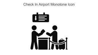 Check In Airport Monotone Icon In Powerpoint Pptx Png And Editable Eps Format