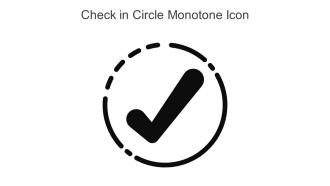 Check In Circle Monotone Icon In Powerpoint Pptx Png And Editable Eps Format