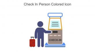 Check In Person Colored Icon In Powerpoint Pptx Png And Editable Eps Format