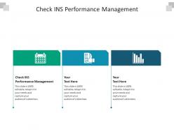 Check ins performance management ppt powerpoint presentation infographic cpb