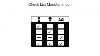 Check List Monotone Icon In Powerpoint Pptx Png And Editable Eps Format