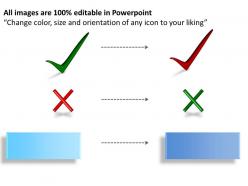 Check list table powerpoint presentation slides