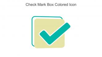 Check Mark Box Colored Icon In Powerpoint Pptx Png And Editable Eps Format