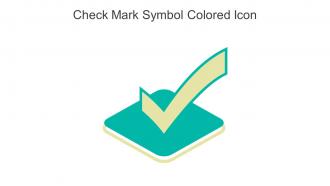 Check Mark Symbol Colored Icon In Powerpoint Pptx Png And Editable Eps Format