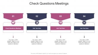 Check Questions Meetings In Powerpoint And Google Slides Cpb