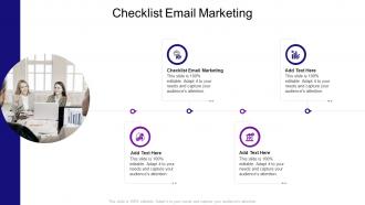 Checklist Email Marketing In Powerpoint And Google Slides Cpb