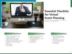 Checklist Event Important Essential Planning Schedule Logistic Effective